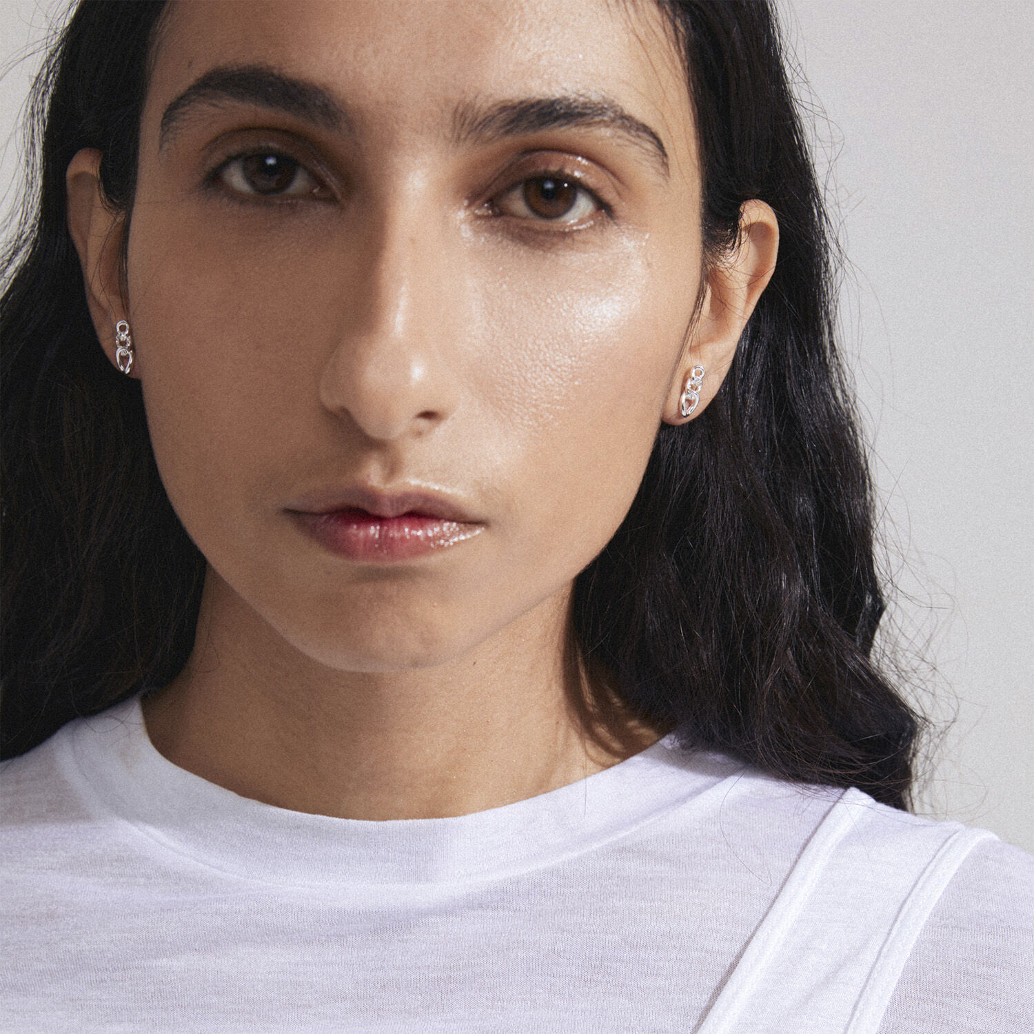 WRENLEY recycled earrings silver-plated