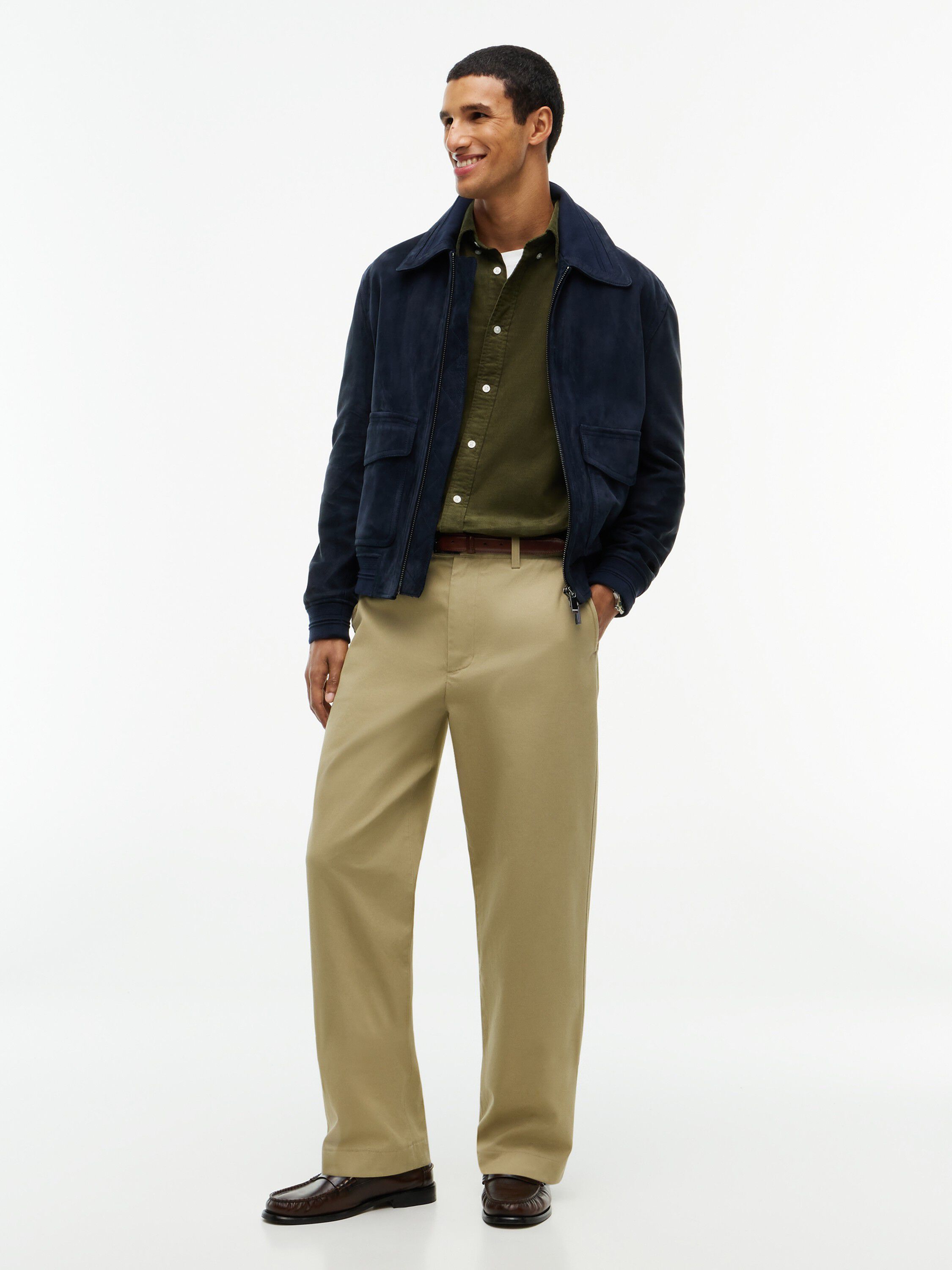SOLID CORDUROY RF SHIRT