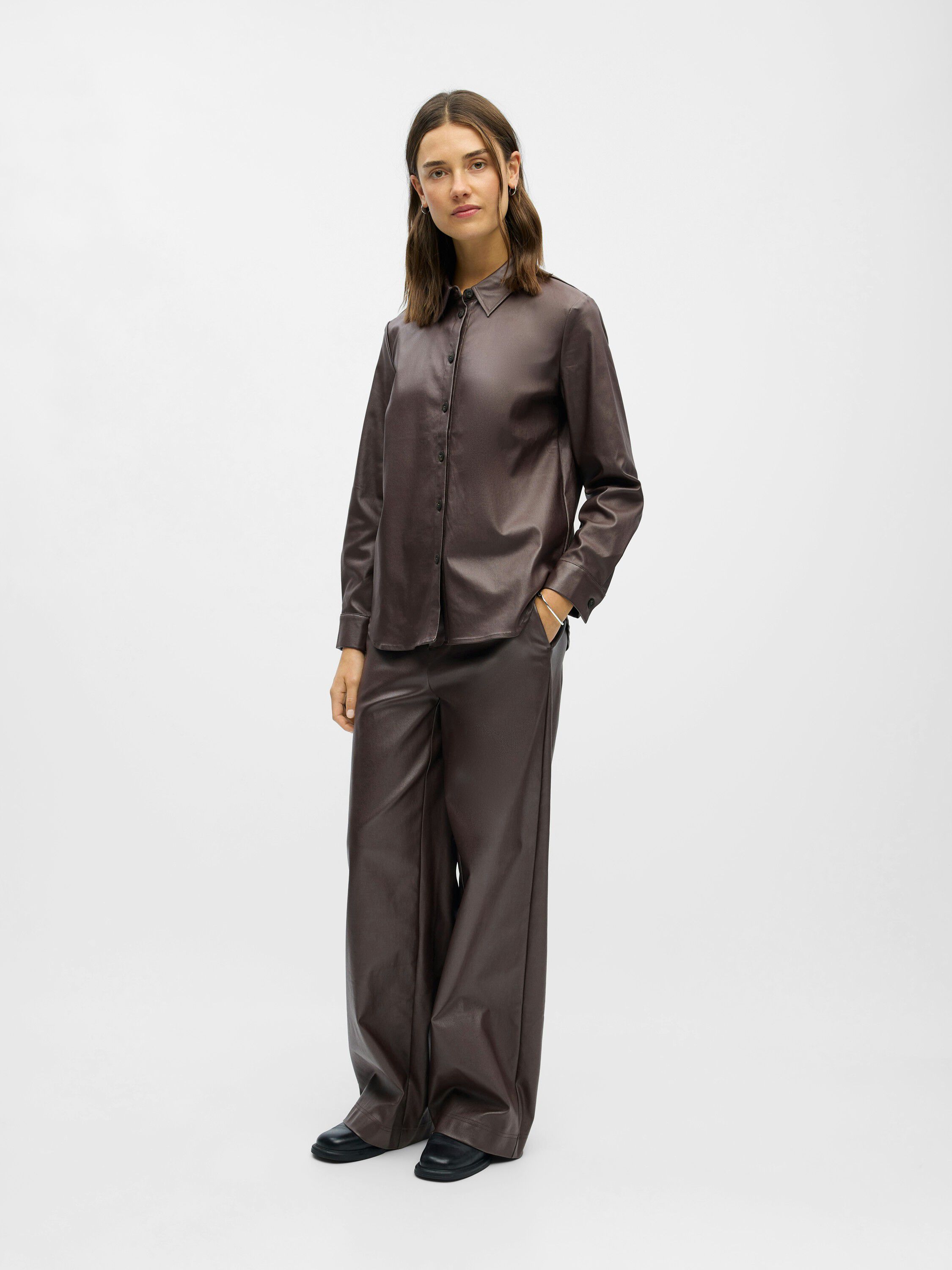 OBJMELBA RE LS SHIRT NOOS