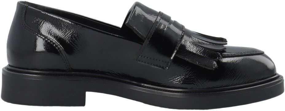 CASLOLA Fringe Loafer Patent