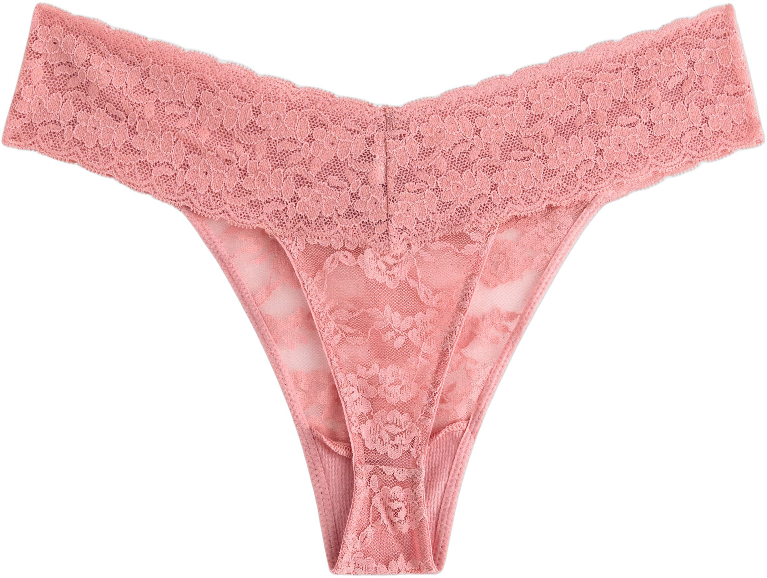 Bl&oslash;de trusser med g-streng og lav t