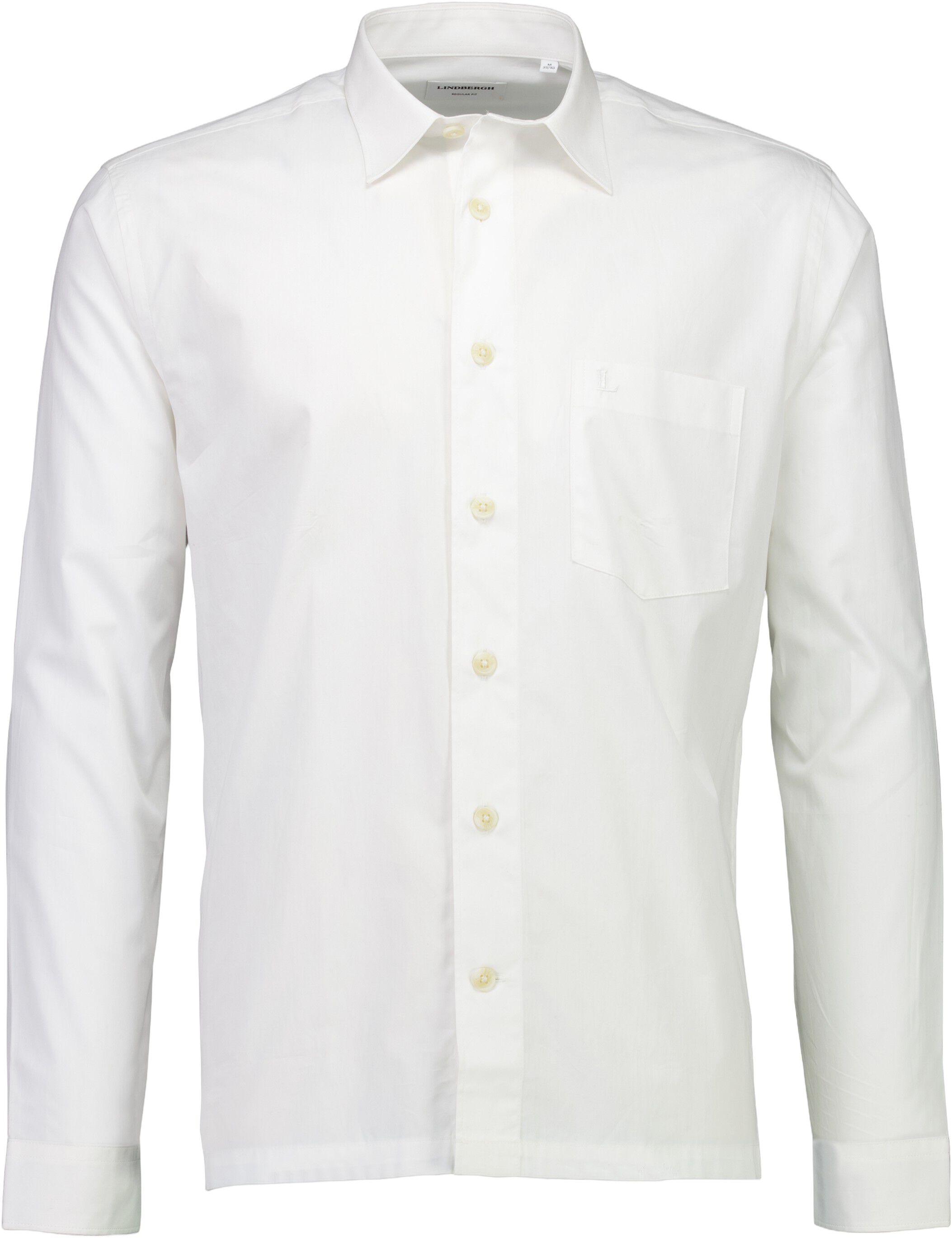 Straight hemline shirt L/S