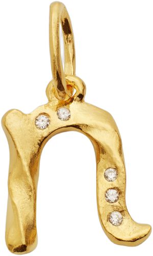 N Alphabet Pendant
