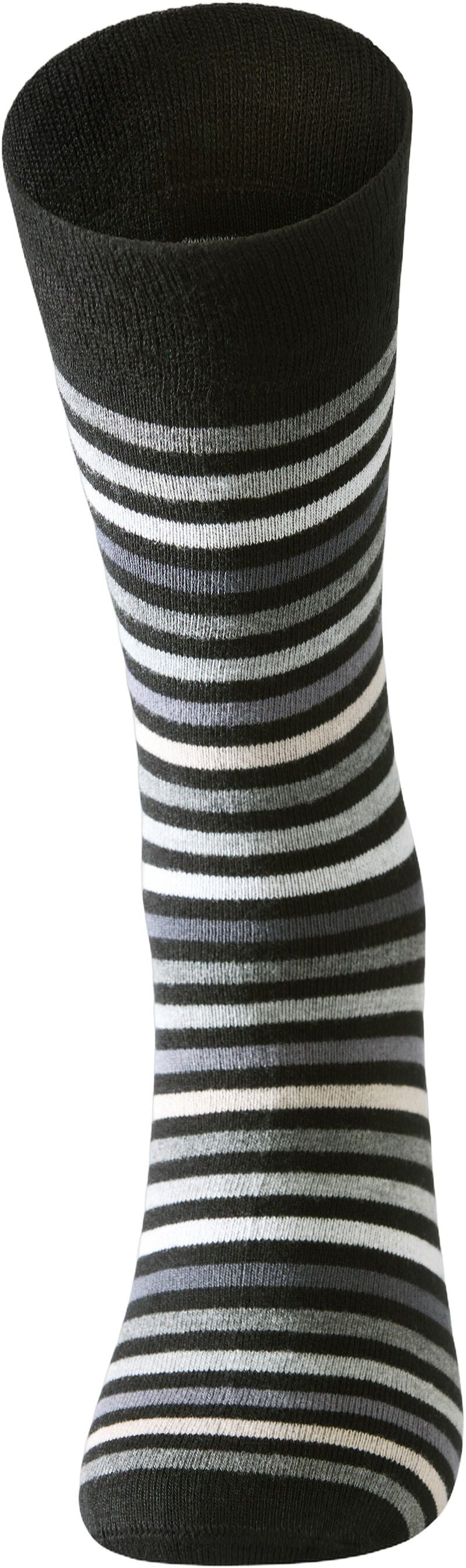 Striped bamboo sock