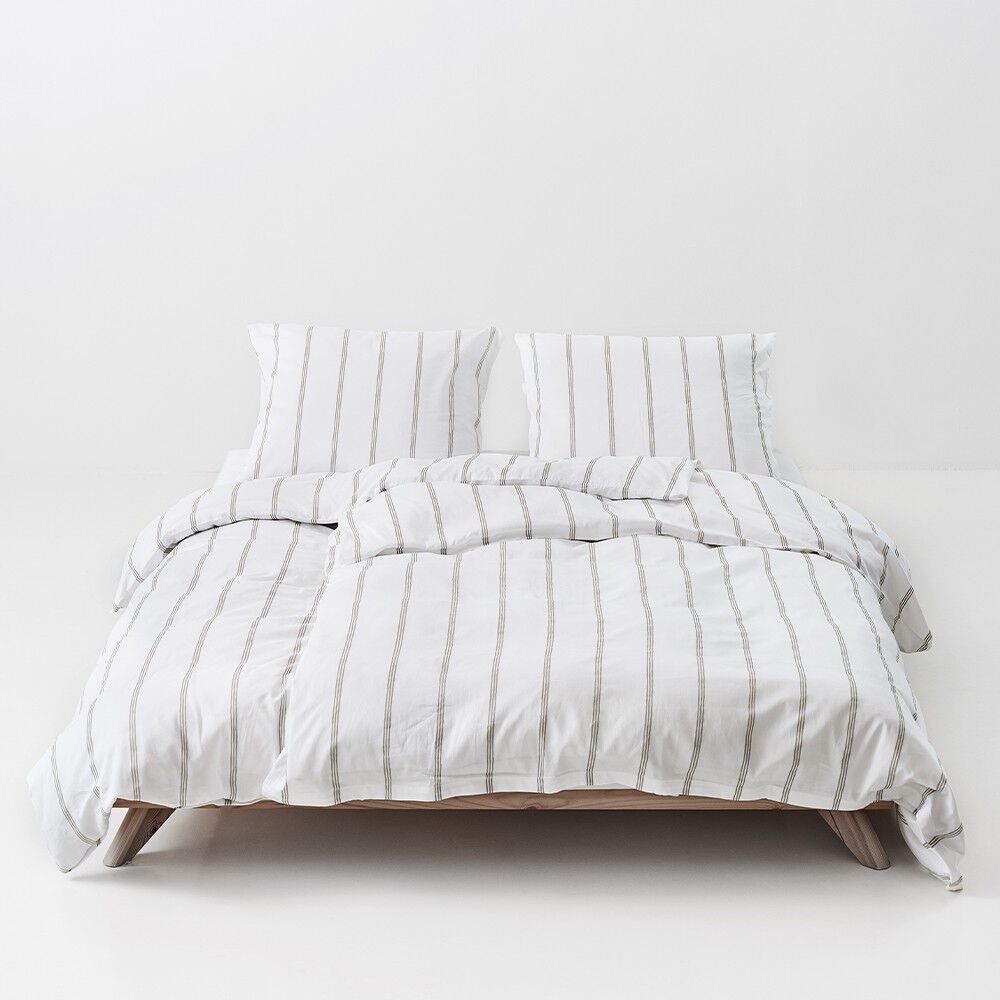 &Oslash;kologisk senges&aelig;t Flow beige - GOTS