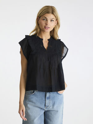 Jayla S Voile Top