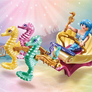 Mermaid Seahorse Carriage