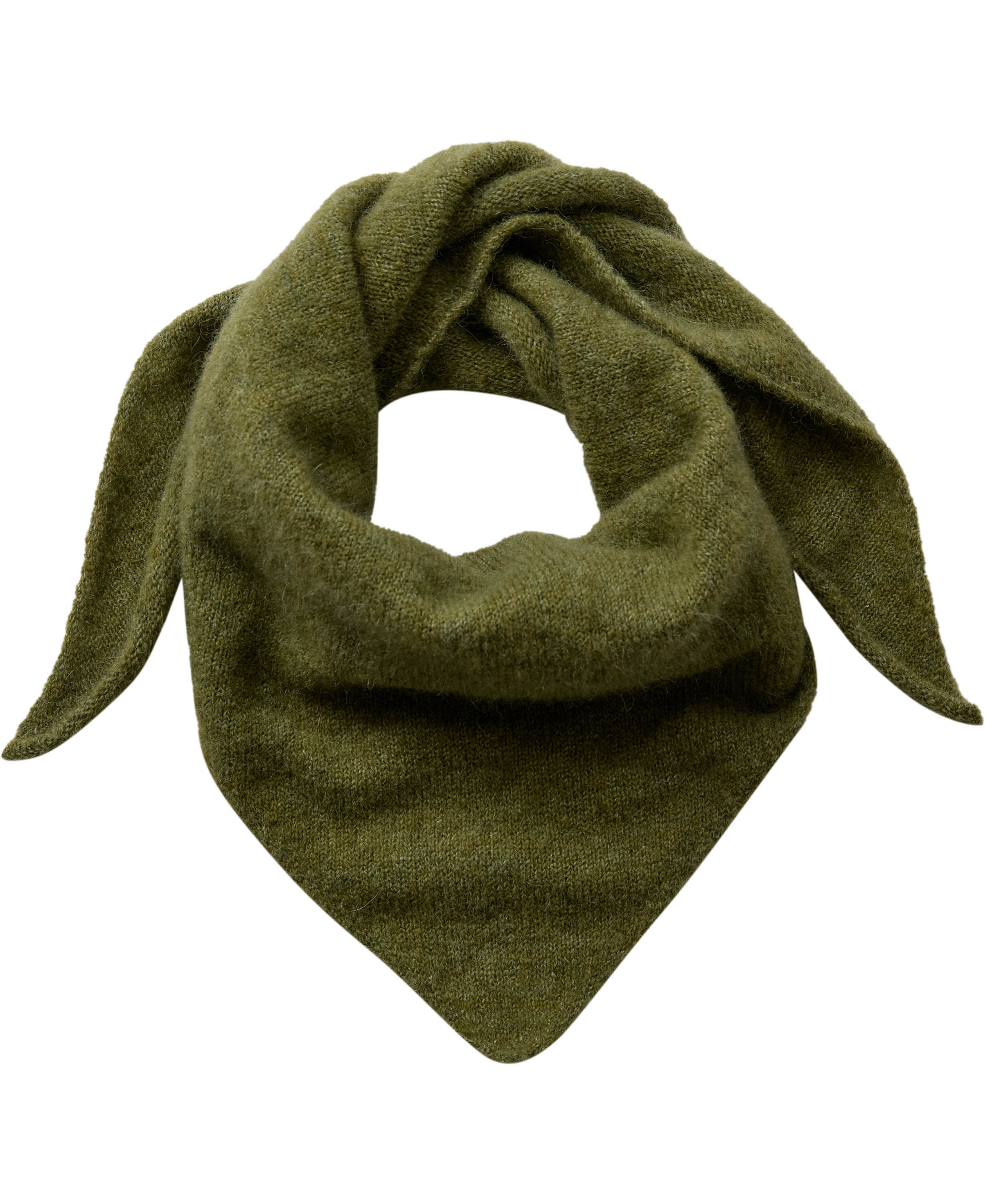 Supreme Triangle Scarf Green