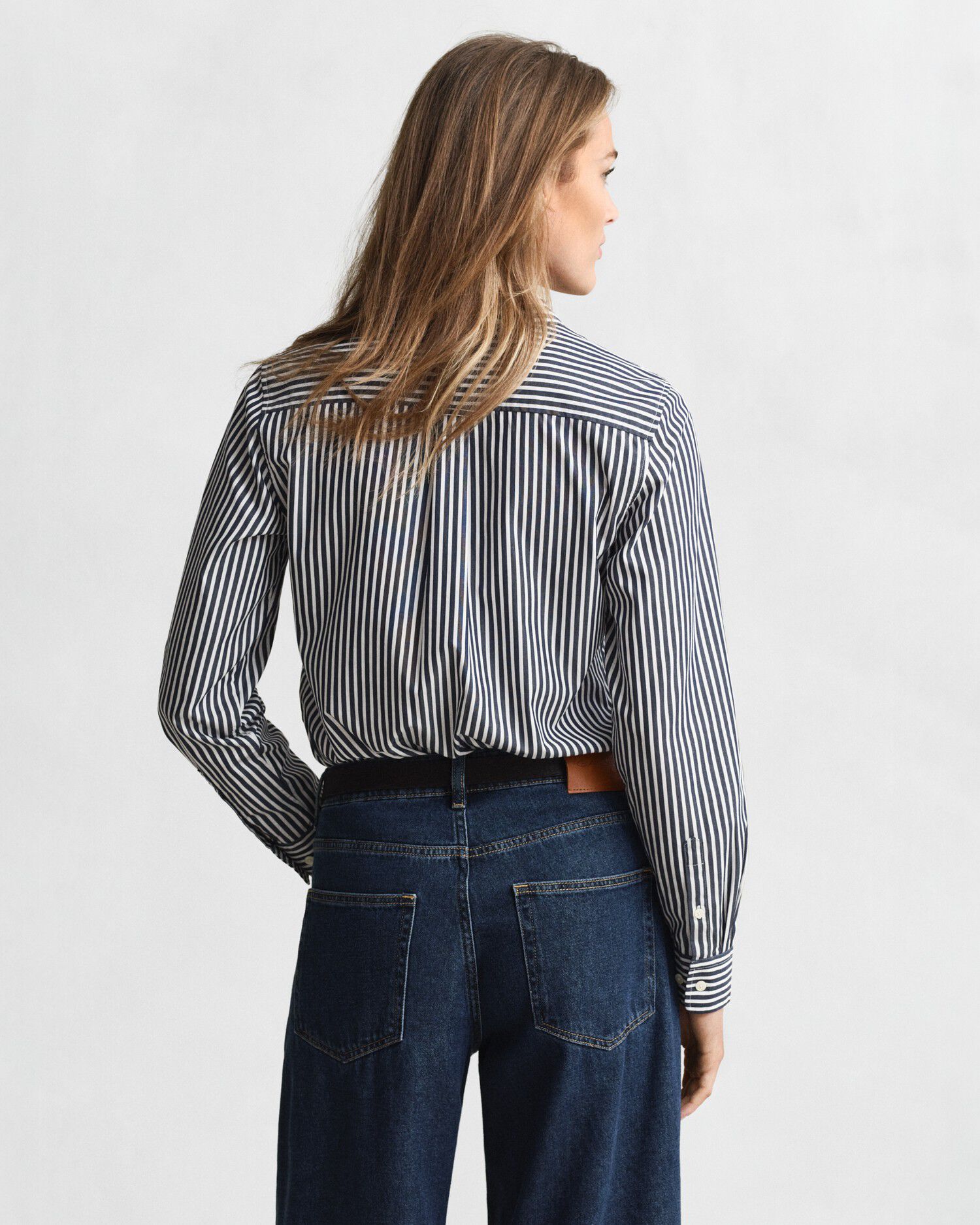 REG CLASSIC POPLIN STRIPED SHIRT