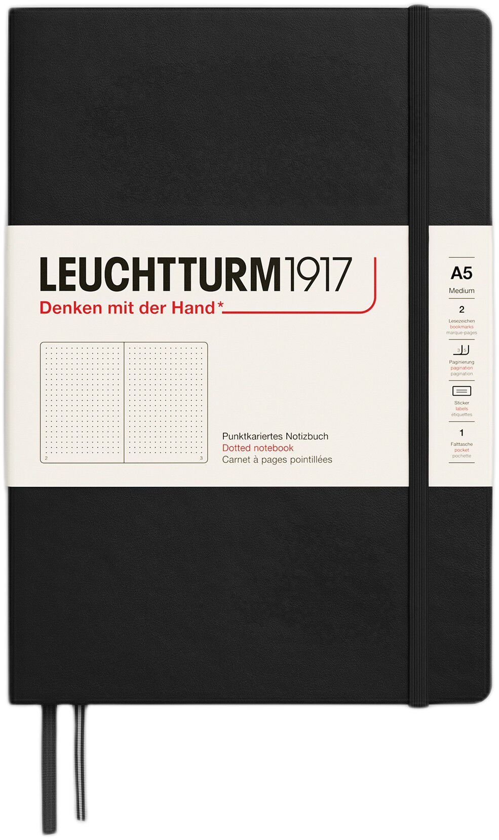 LT1917 Notebook hardcover prikket 249s A