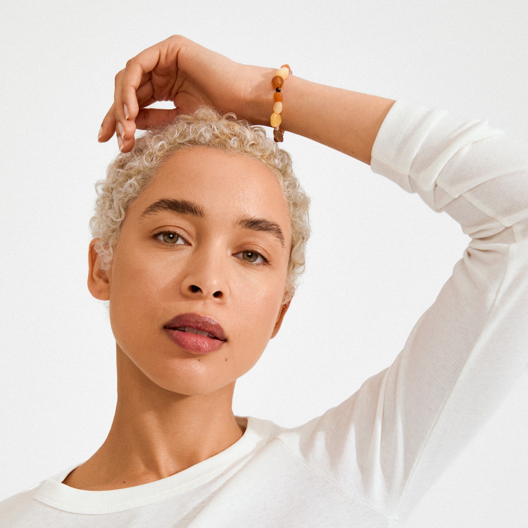 IRIS armb&aring;nd sand/multi