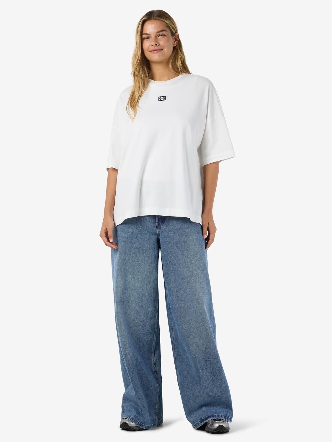 NMKIM S/S SLIT T-SHRT JRS FWD