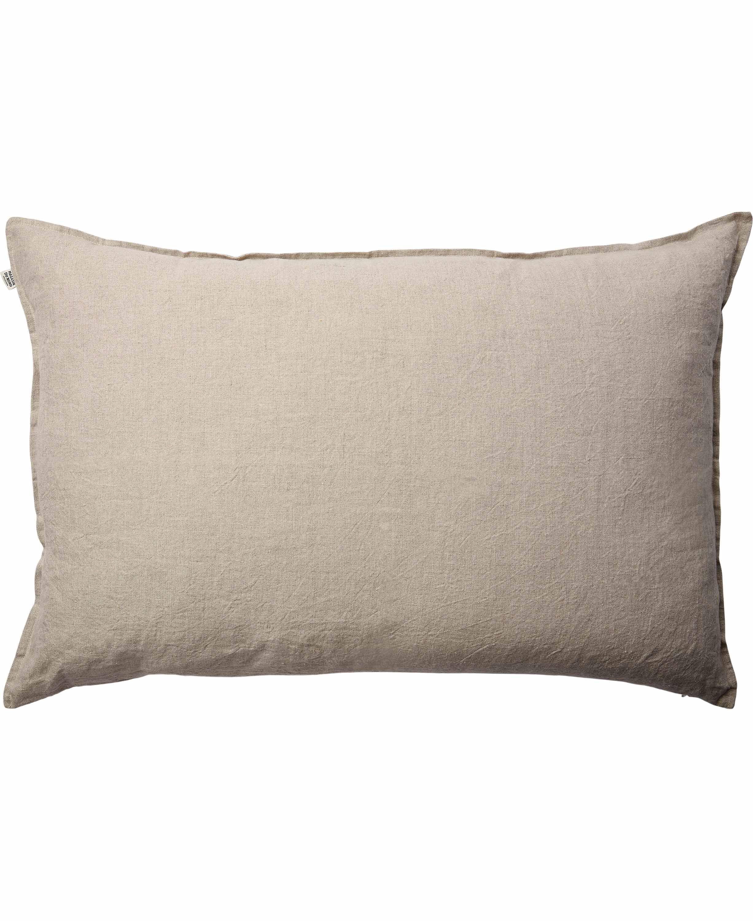 H&oslash;r vasket pude 60x90 Natural