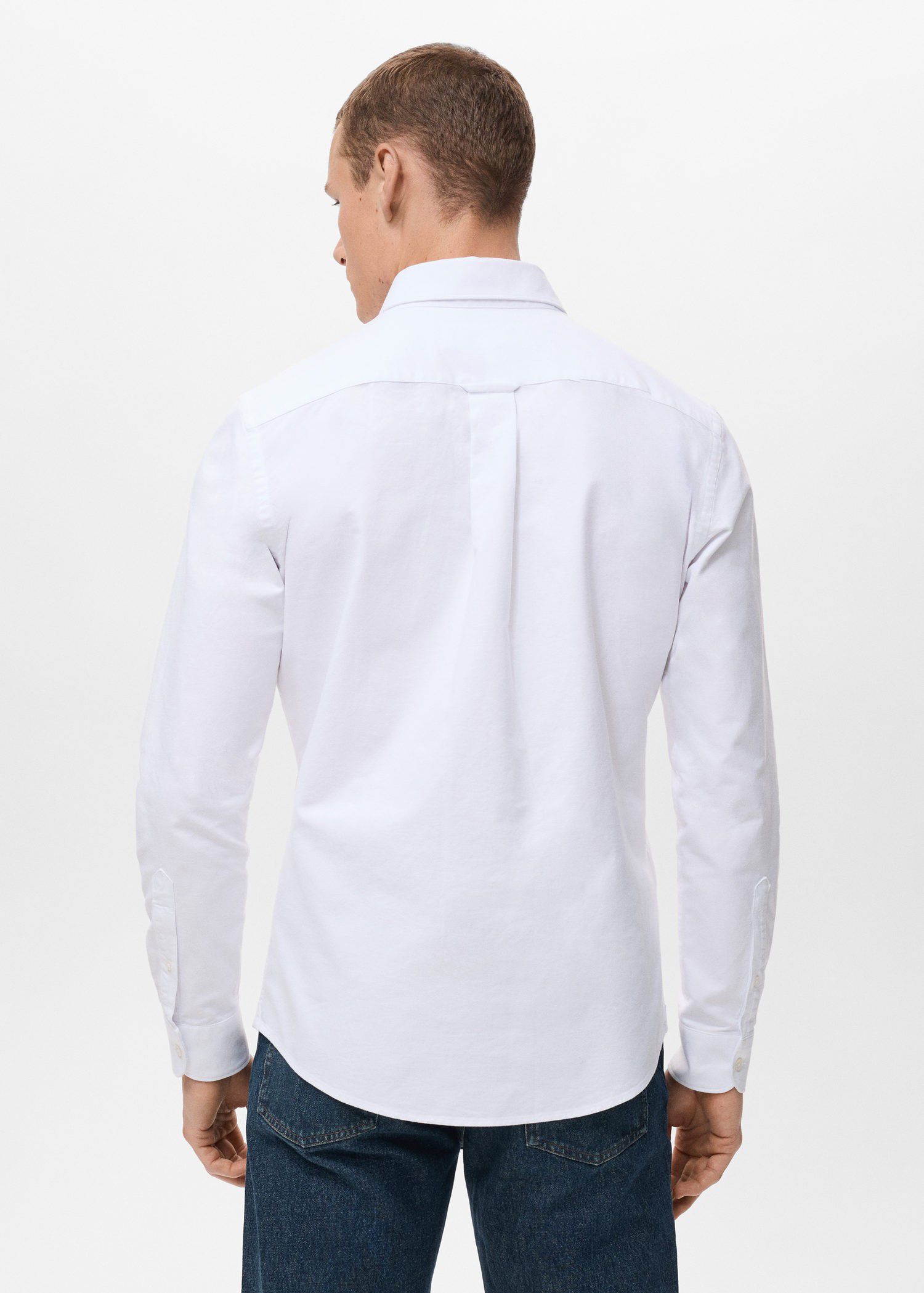 100% cotton Oxford shirt