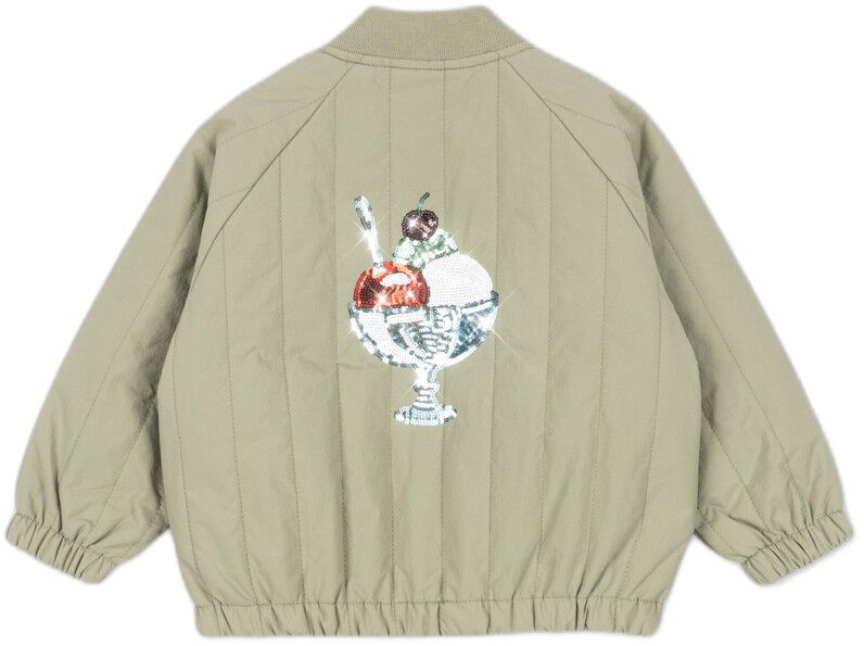 JUNO SEQUIN BOMBER JACKET