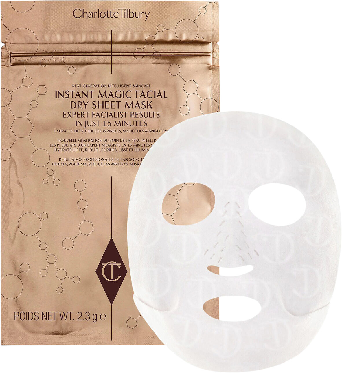 Instant Magic Facial Dry Sheet Mask - Ansiktsmask