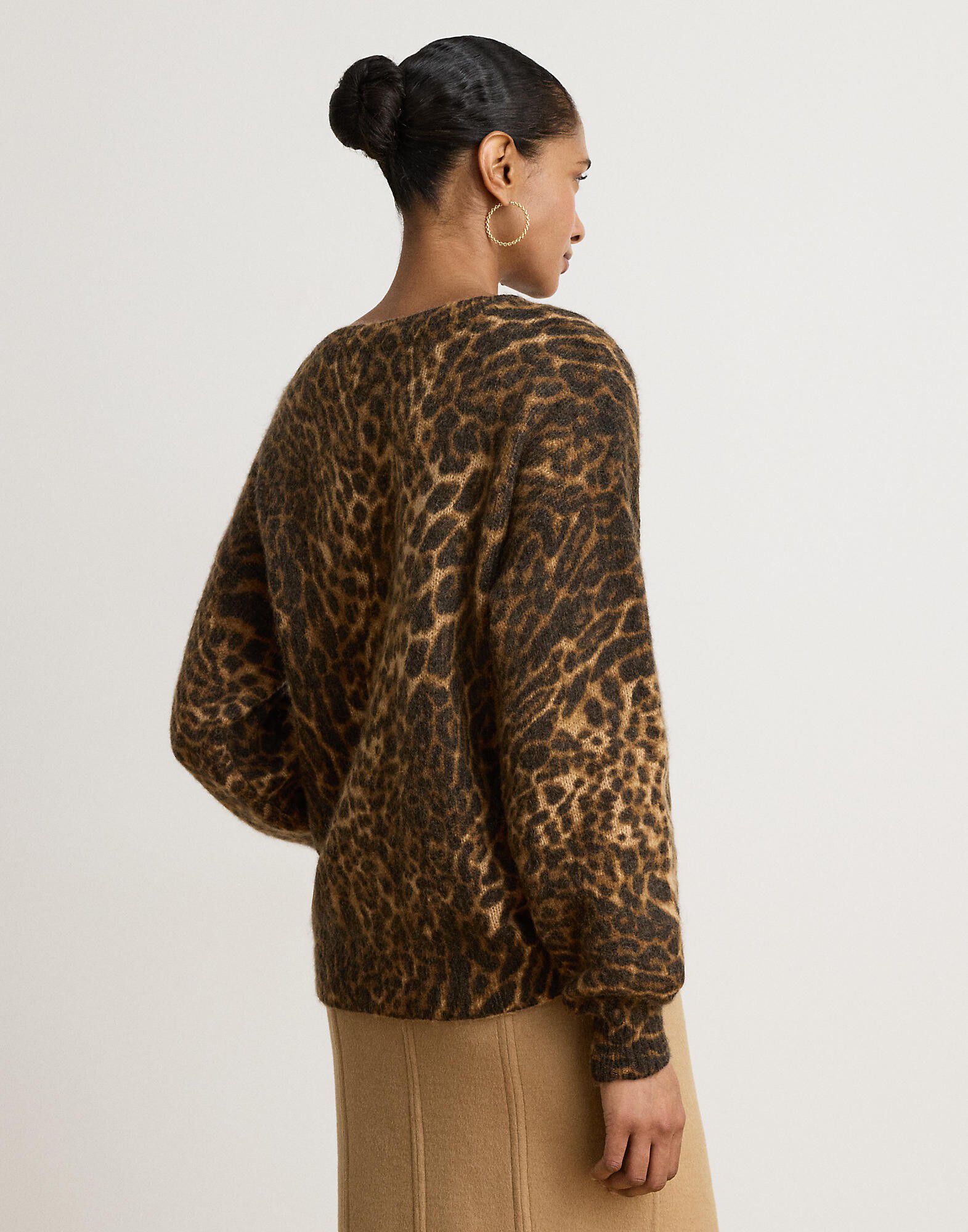 LOFTY MOHAIR BLEND-SWEATER-PULLOVER