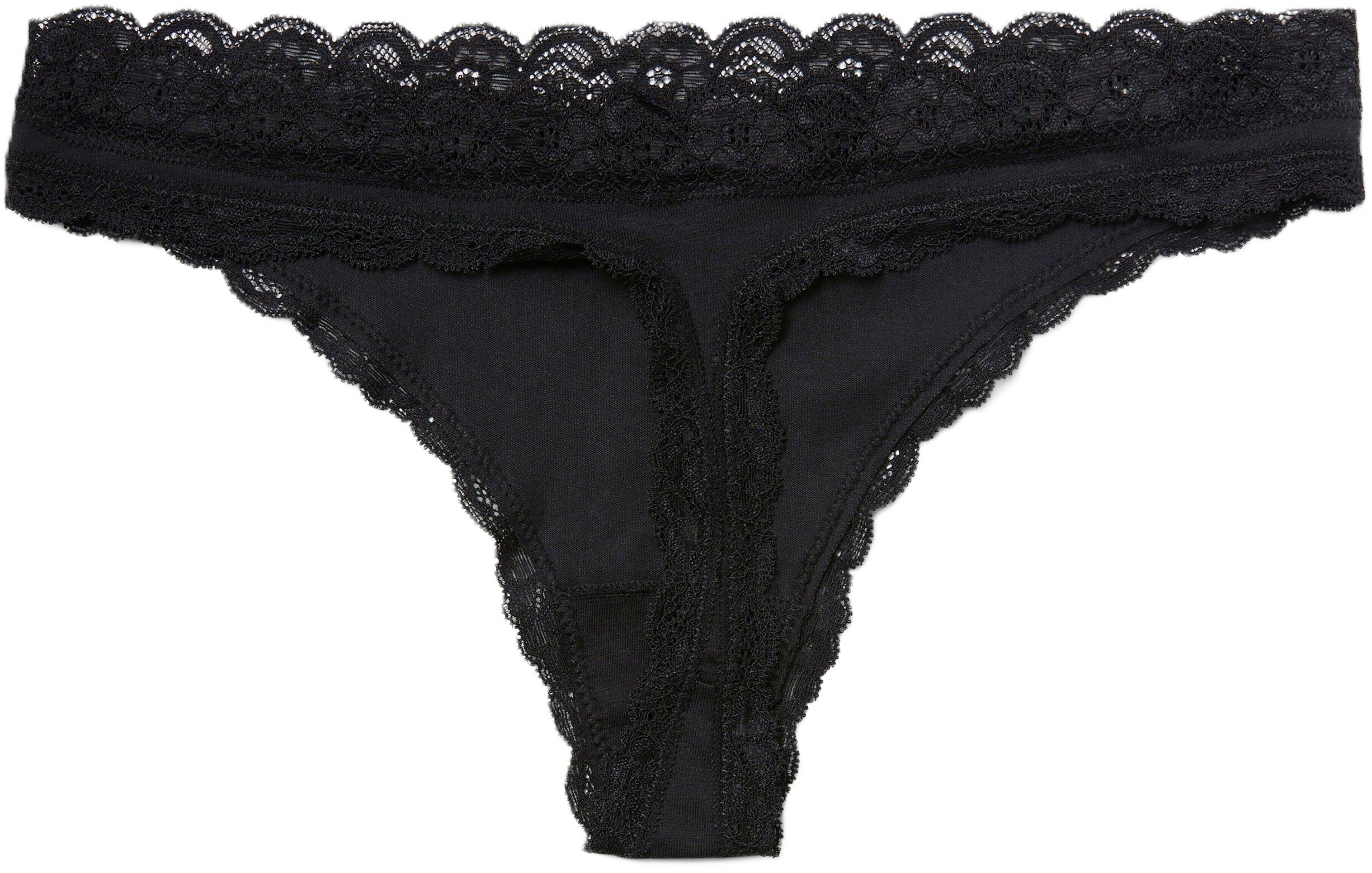 Soft thong with a regular waist and