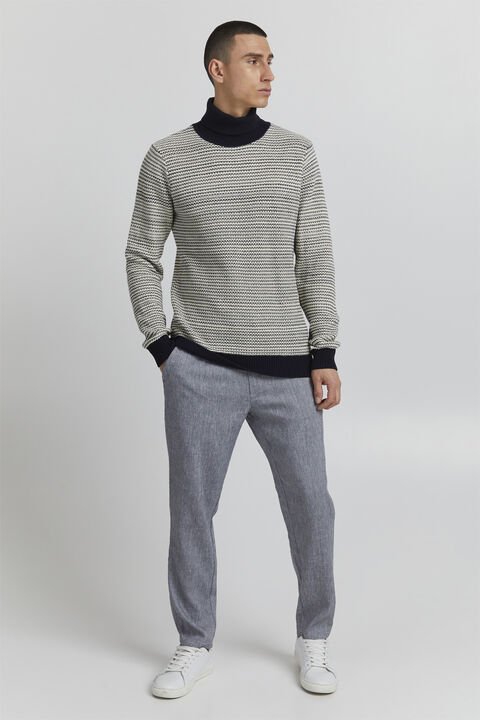 CFKARL structured roll neck knit