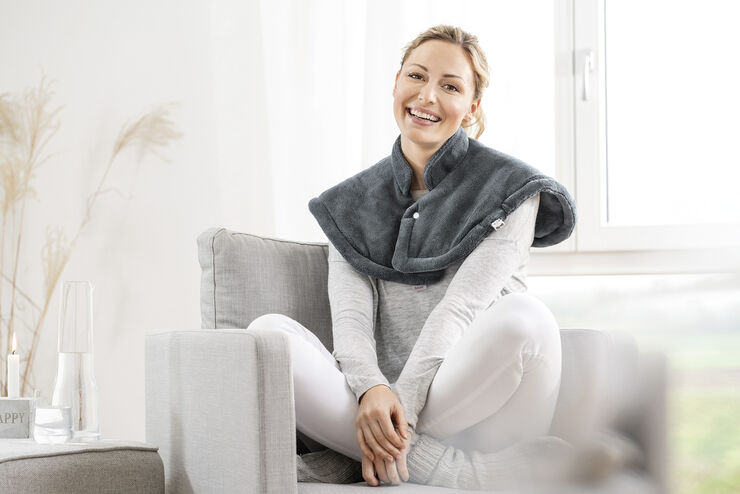 Värmekudde till nacke och axlar HK 54 Grå