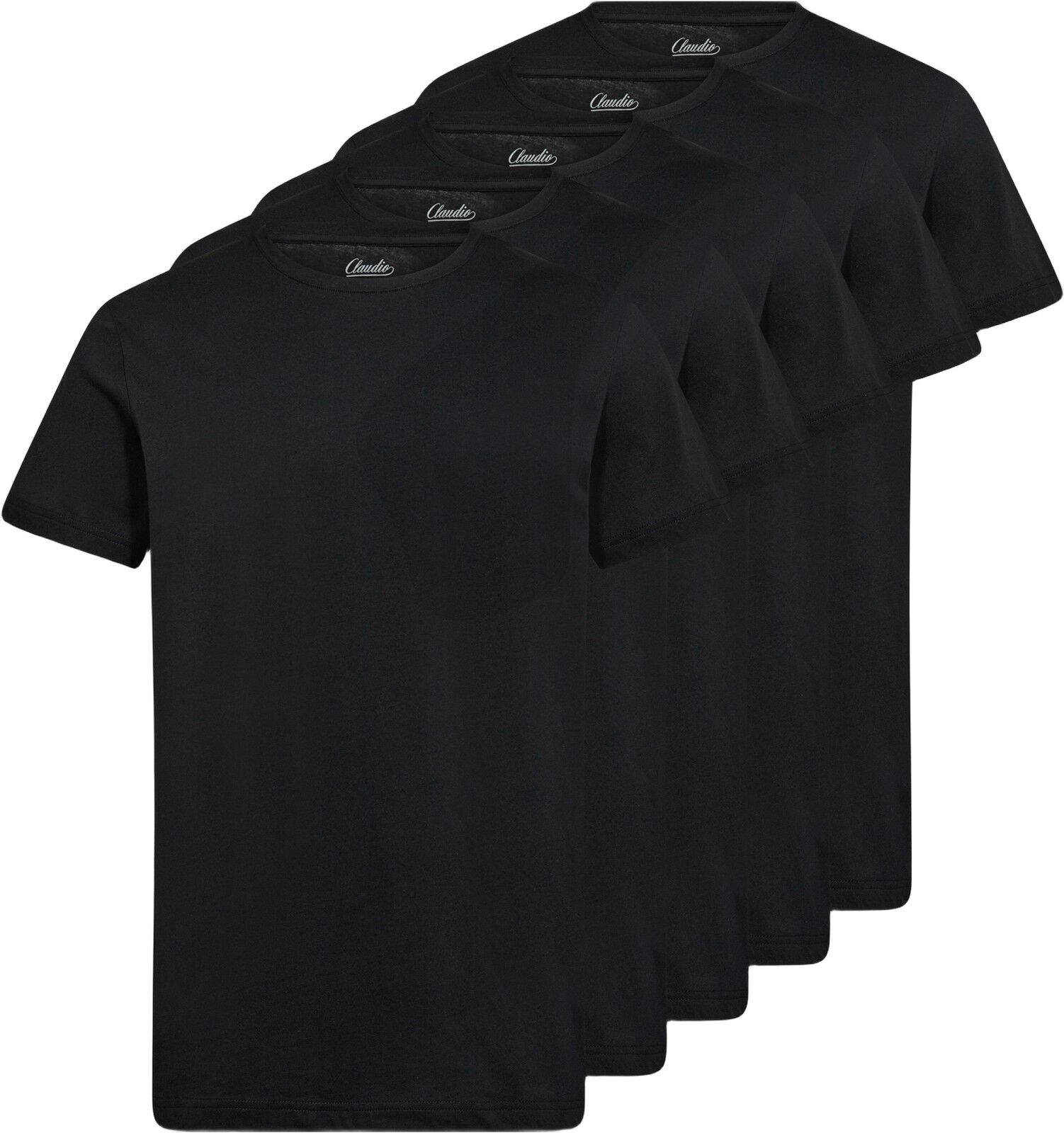 Claudio 5-pack t-shirt cotton