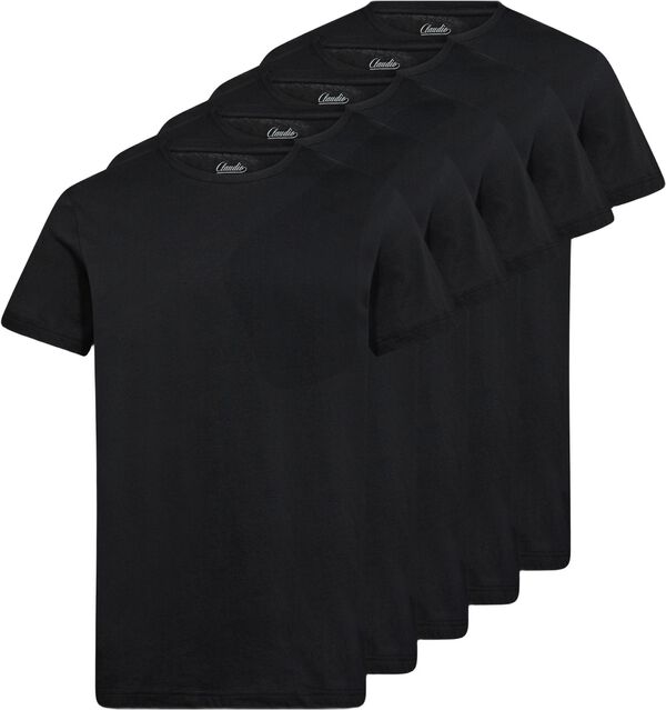 Claudio 5-pack t-shirt cotton