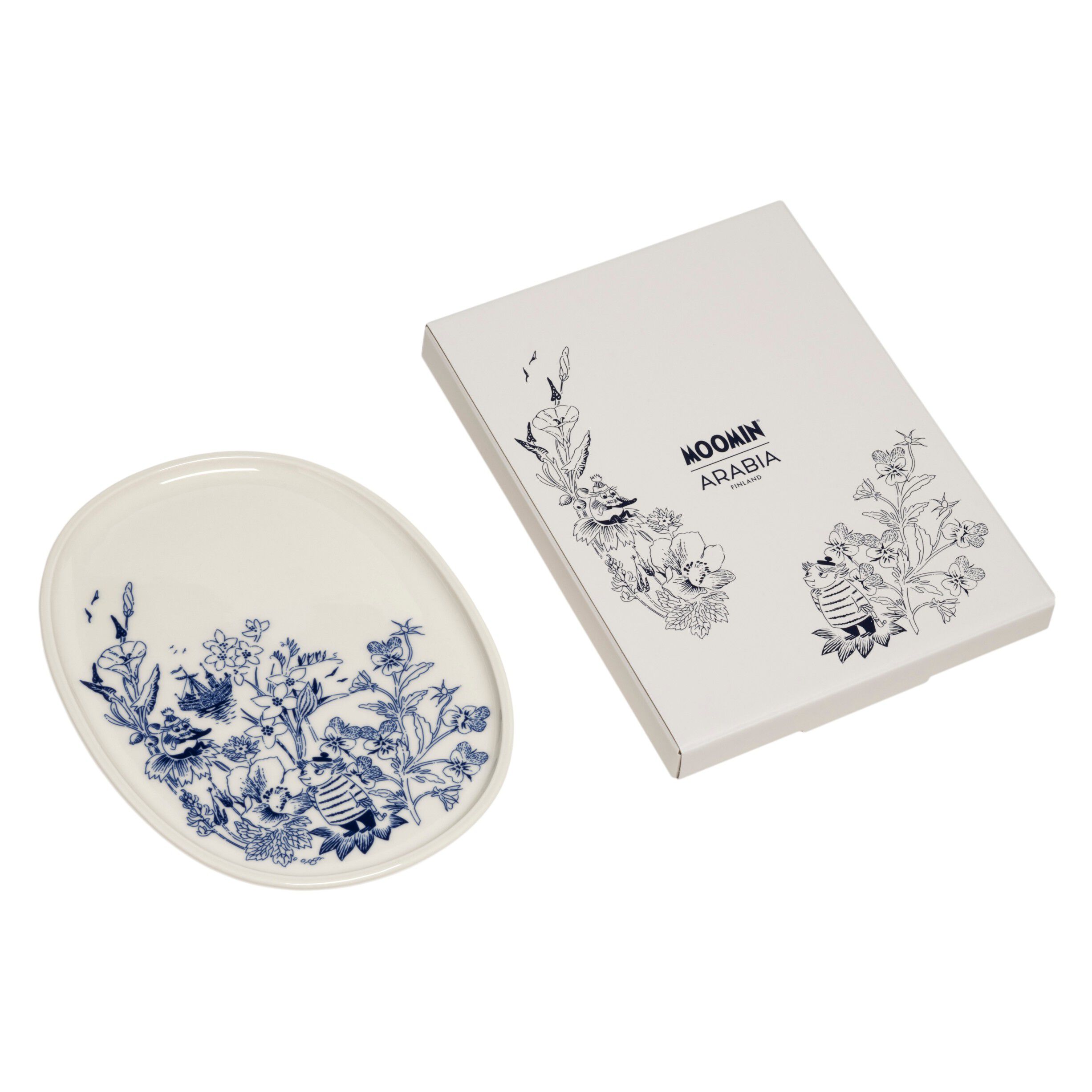 Moomin Arabia serveringsfad 17cm Haru Too-Tikki