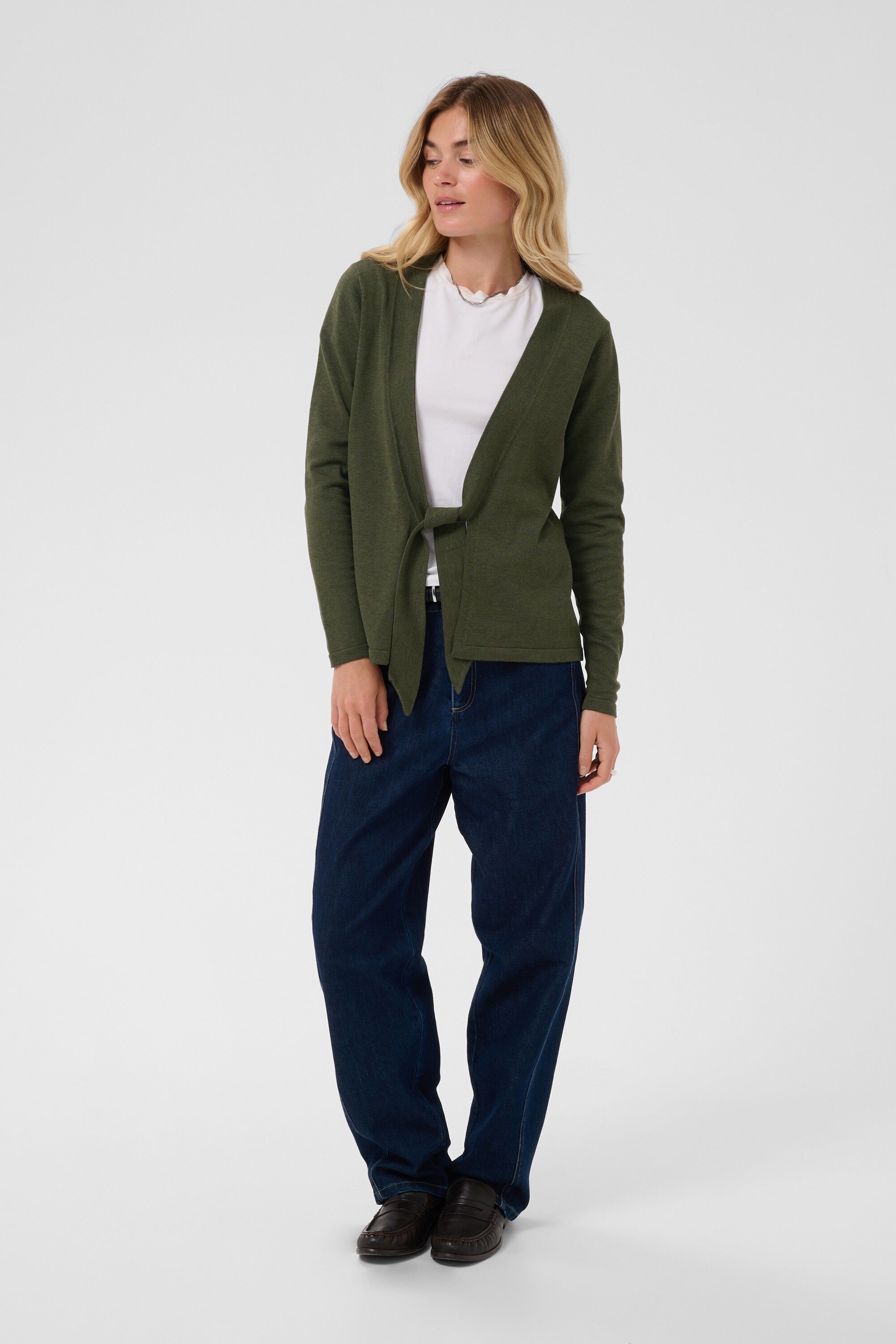MilaSZ Tie Cardigan