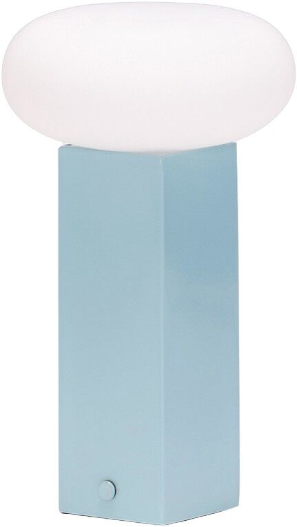 Low Portable Lamp Blue