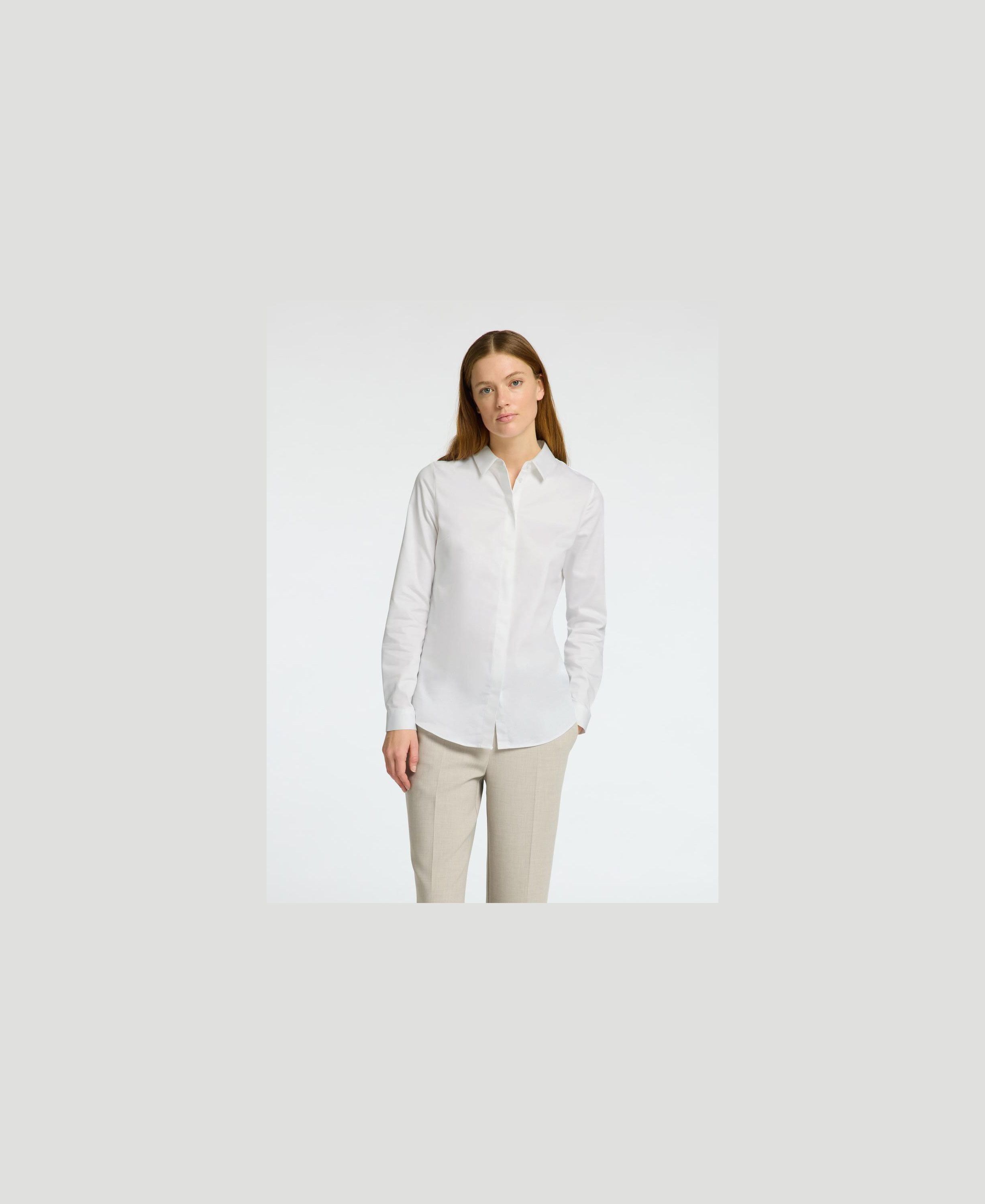 Slfromie Ls Fitted Shirt Noos