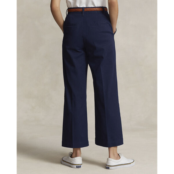 Chino Wide-Leg Pant
