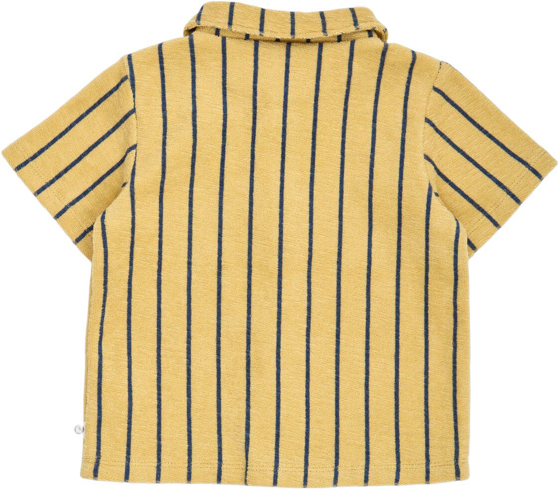 Terry stripe s/s shirt baby