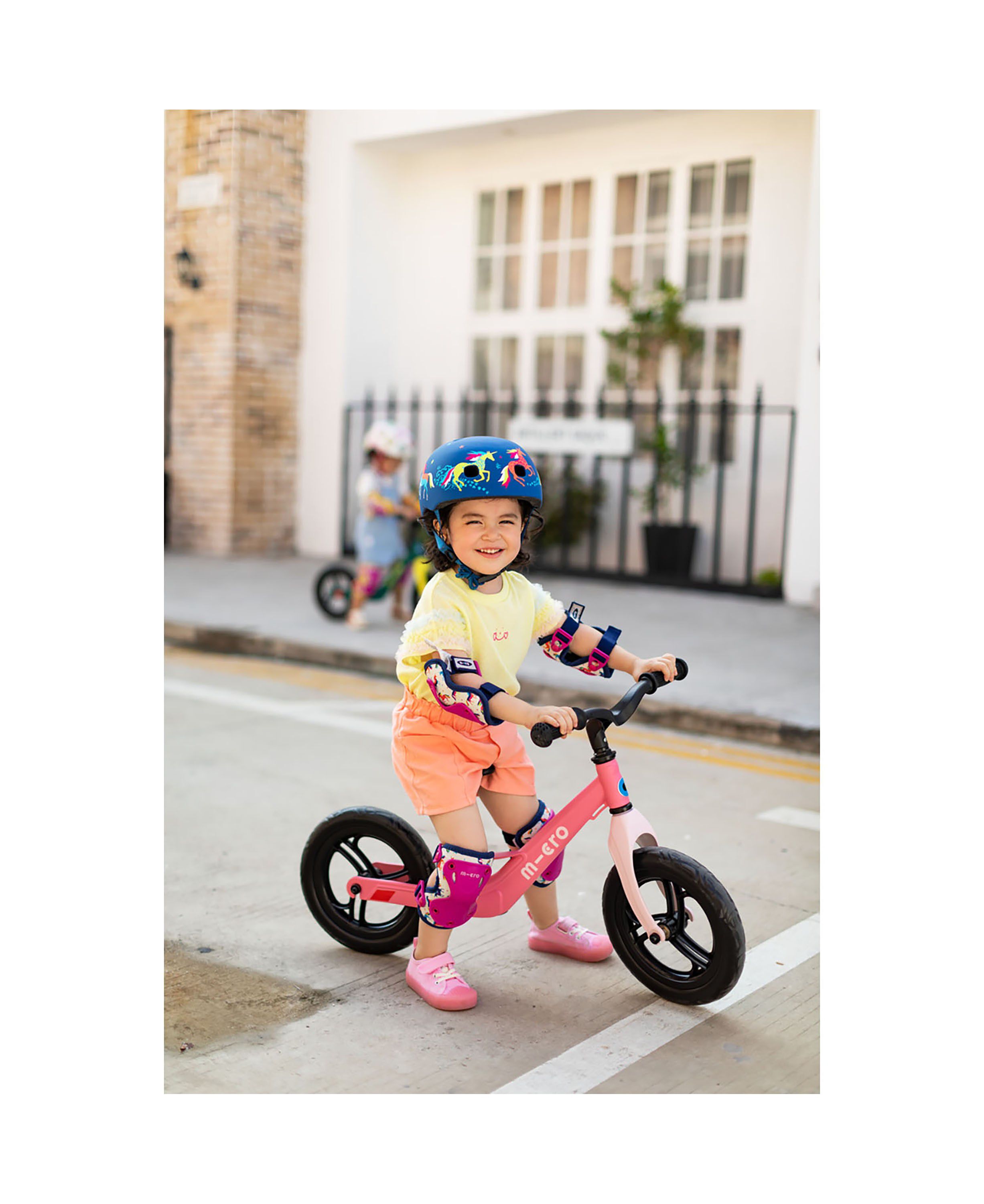 Micro - L&oslash;becykel Light - Flamingo Pink