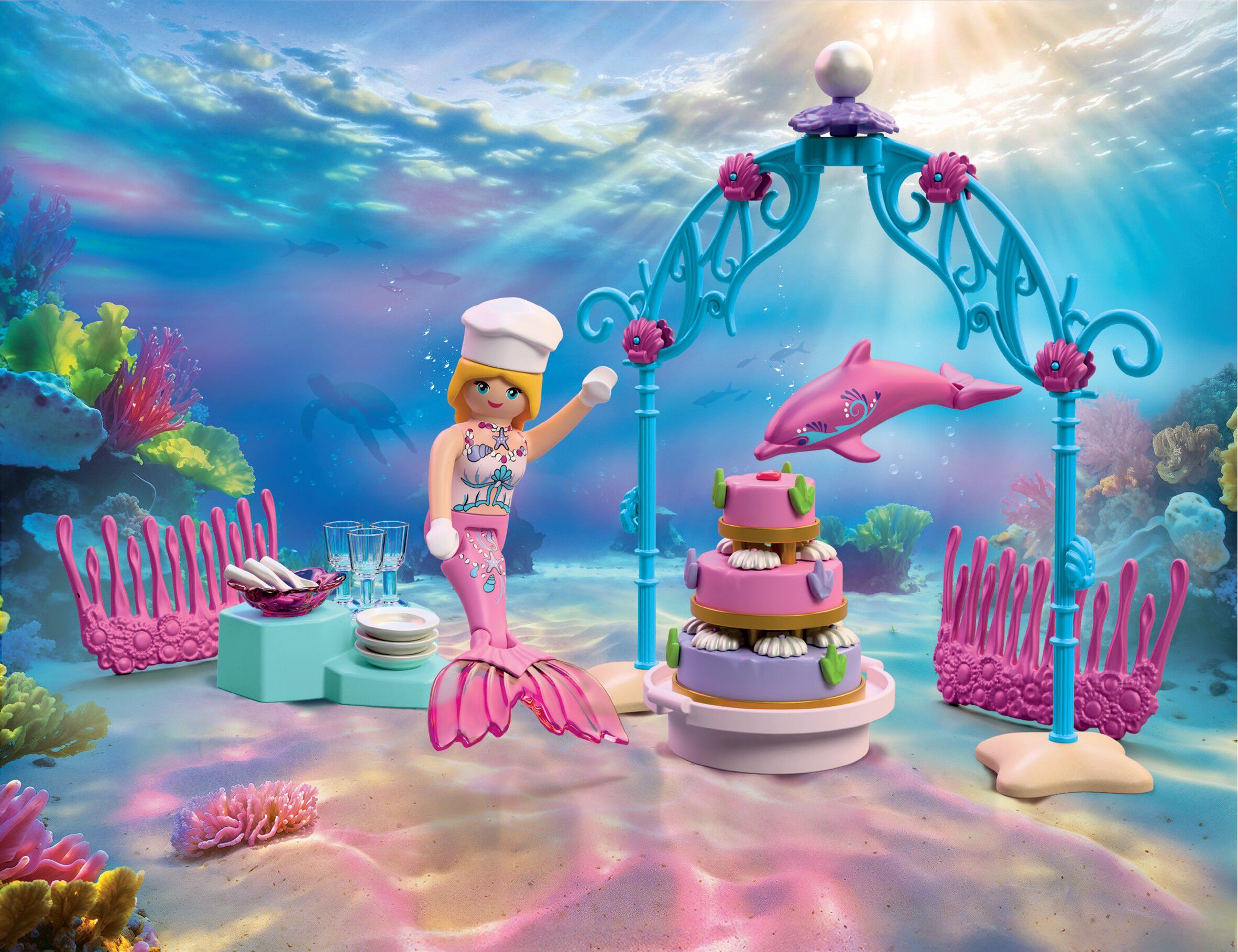 Underwater Wedding Buffet