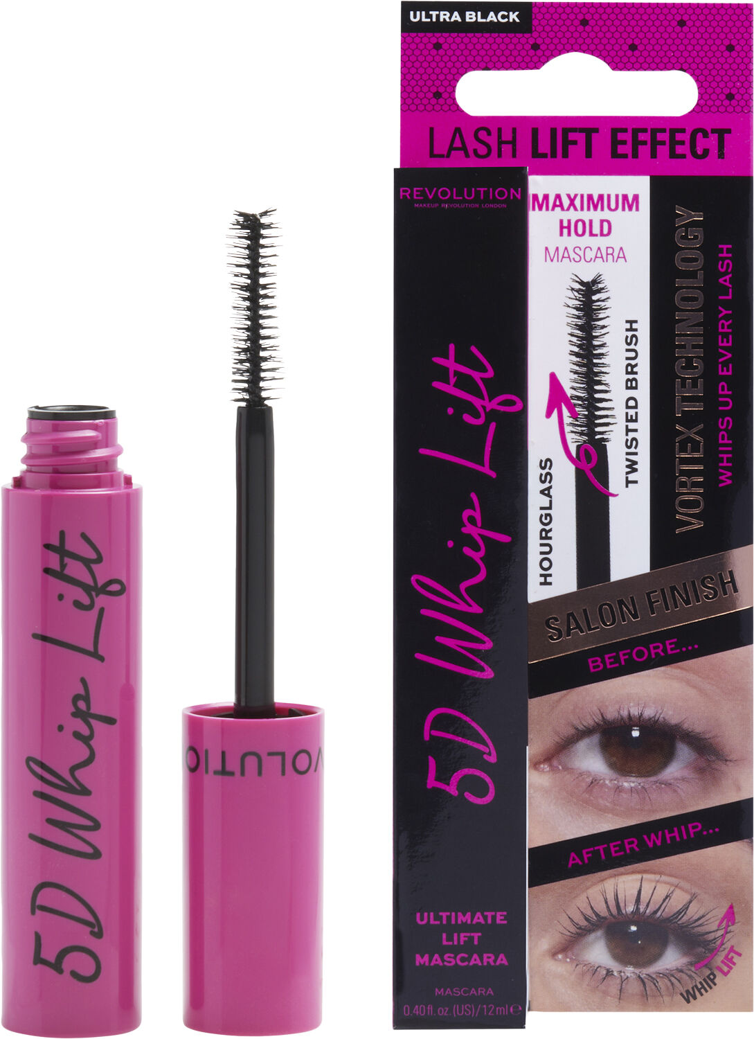 Revolution 5D Whip Lift Mascara