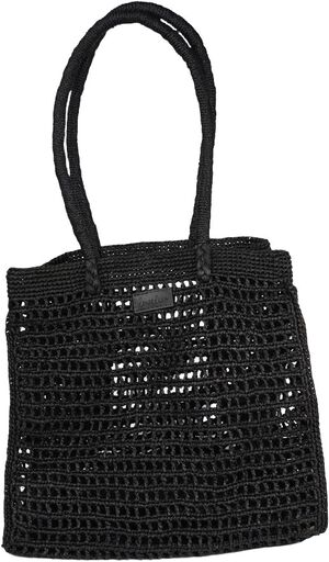 DIAVOLI - BRAIDED HANDBAG WITH SHOULDER HANDLE