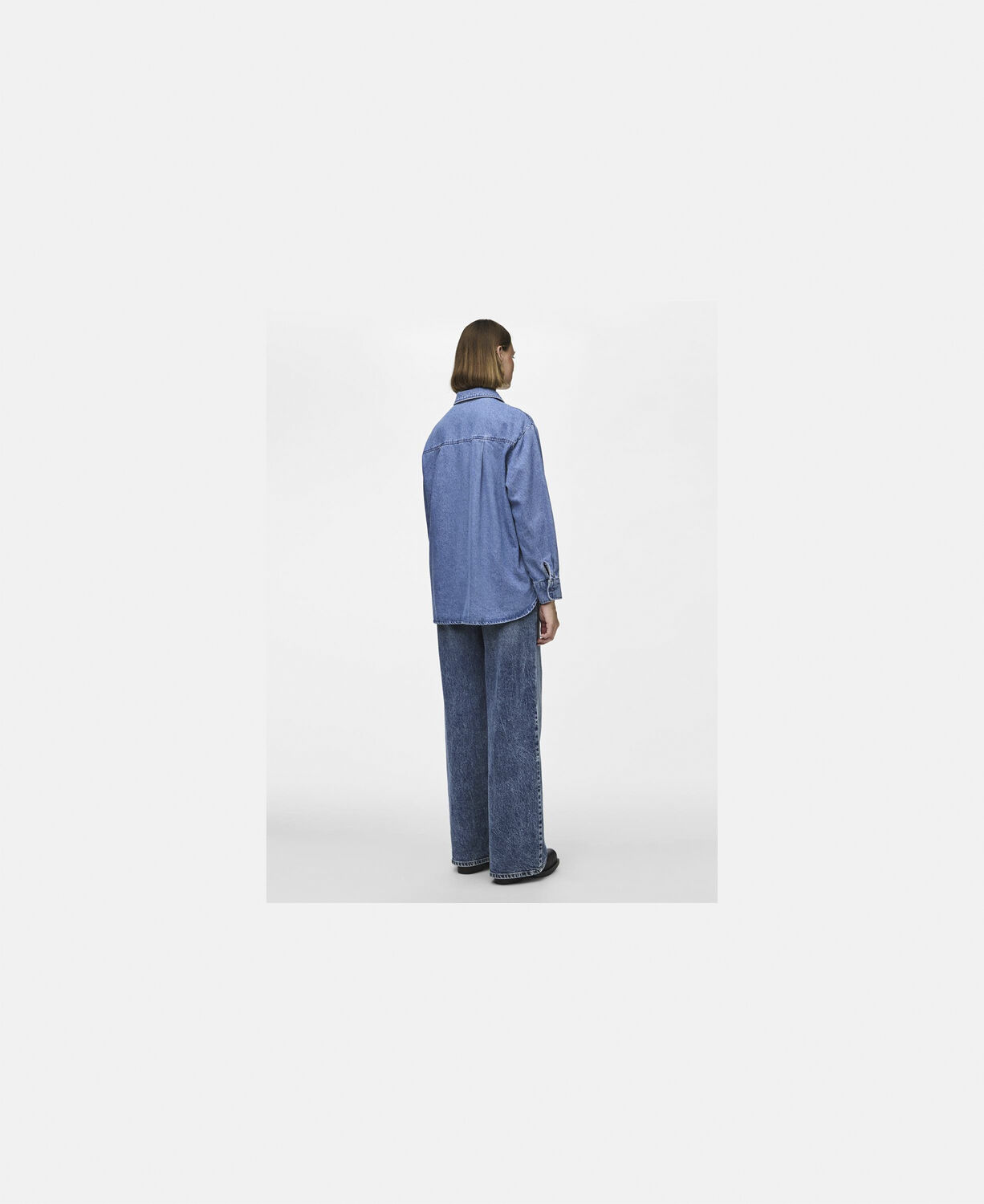 PCMAISIE LS DENIM SHIRT NOOS BC