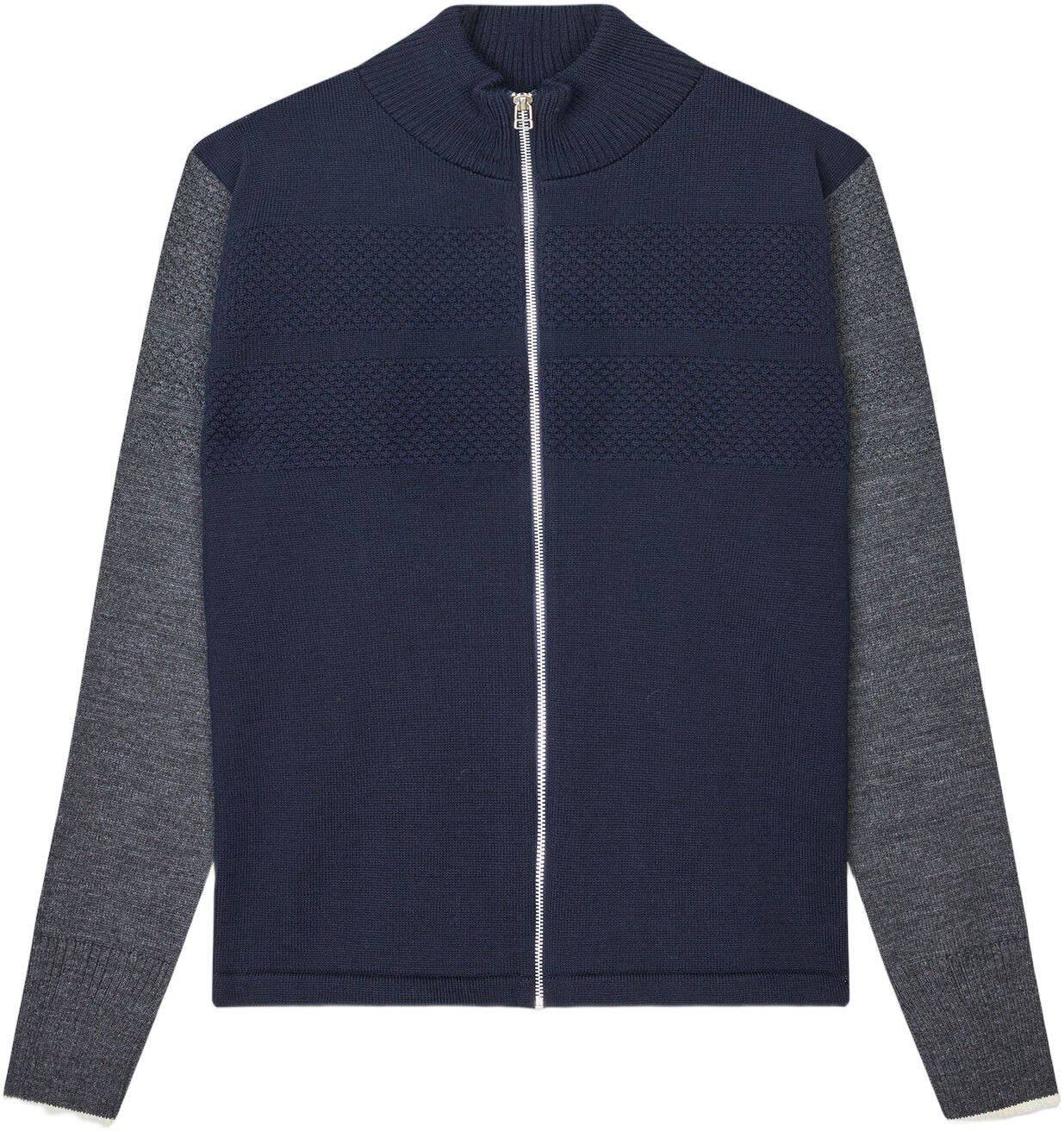 Wool Klemens Zip Knit FAV