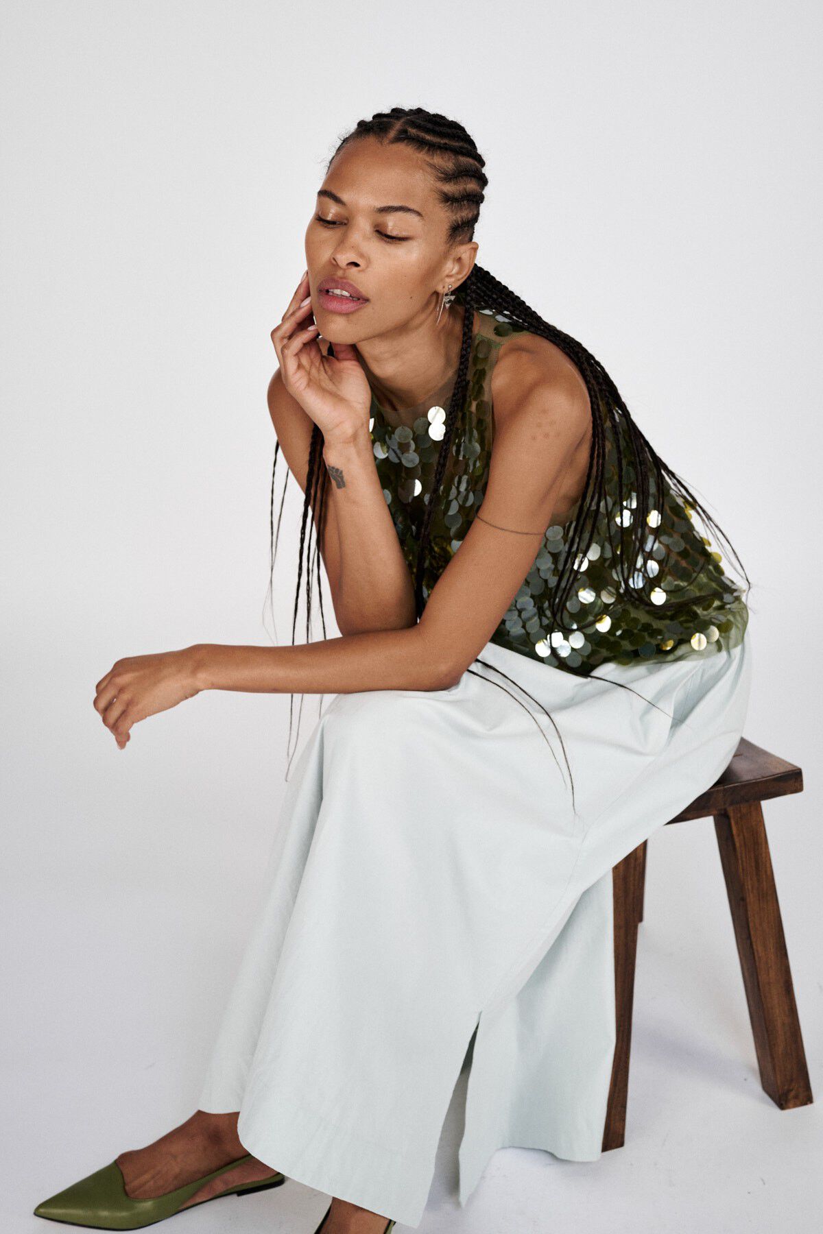 Clover sequins tank top - Lilos