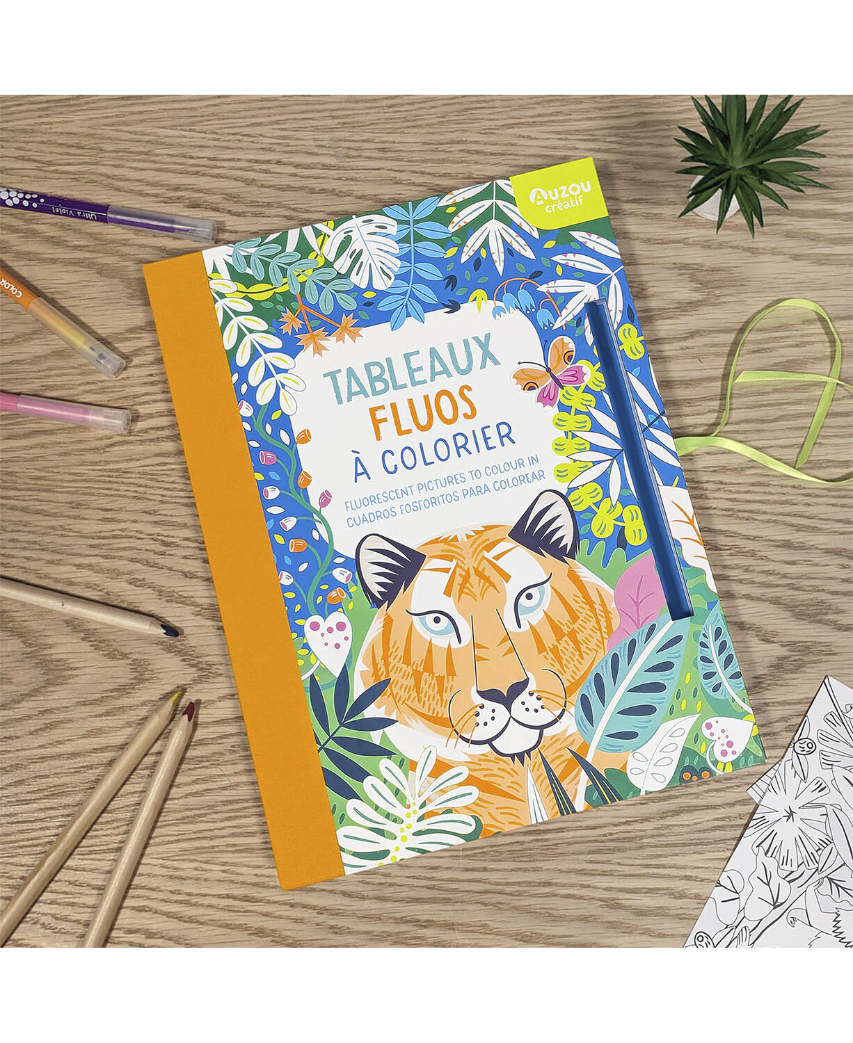 Auzou - Malebog - Neon motiver