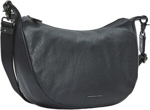 MELLOW LEATHER HOBO / NERO