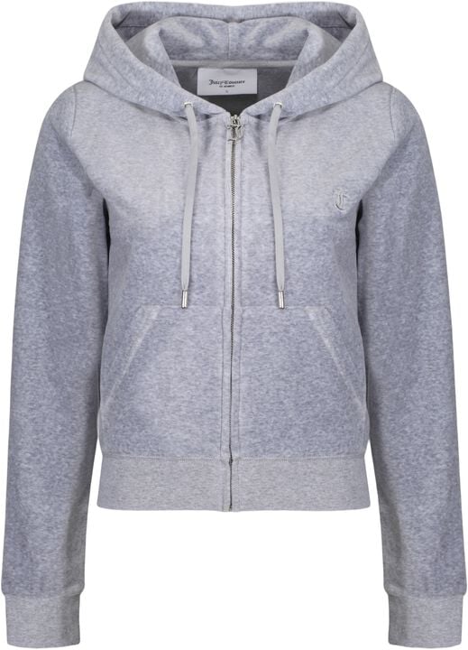 Robertson Classic Velour Zip Trough Hoodie