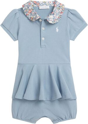 Contrast-Collar Mesh Bubble Shortall