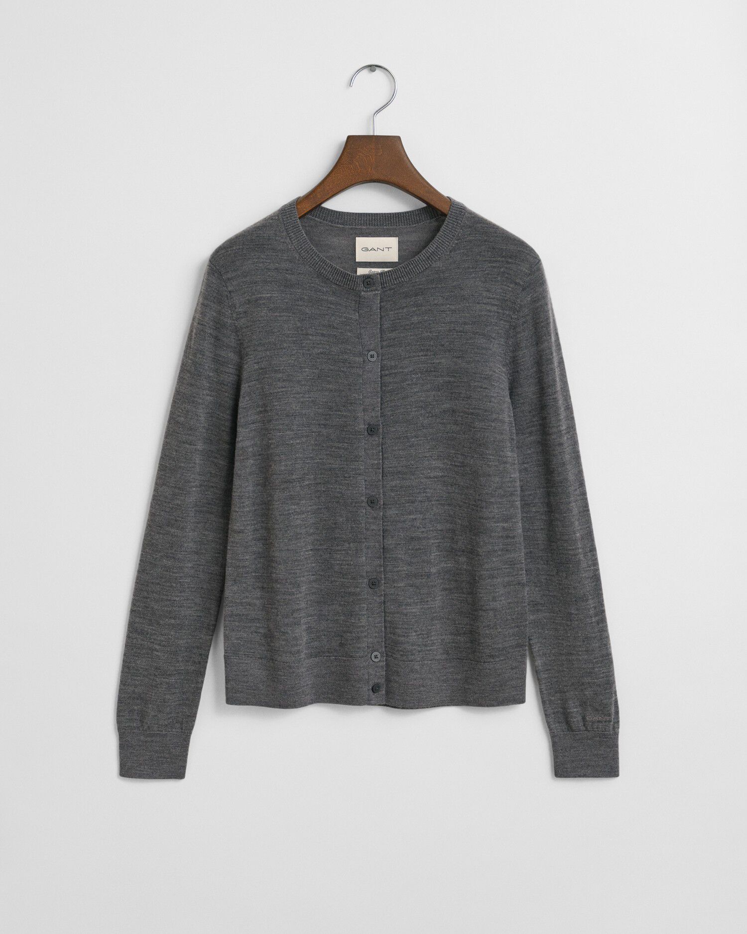 EXTRAFINE MERINO WOOL CARDIGAN