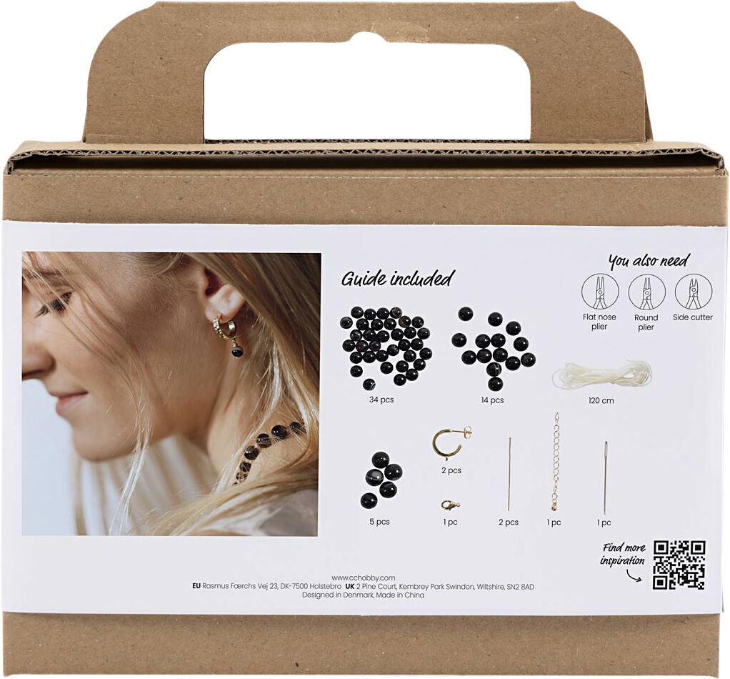 Mini DIY Kit Smykker, Halsk&aelig;de og &oslash;reringe