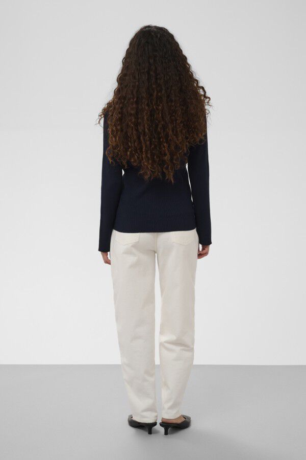 SLLysandra Loose Polo Cardigan