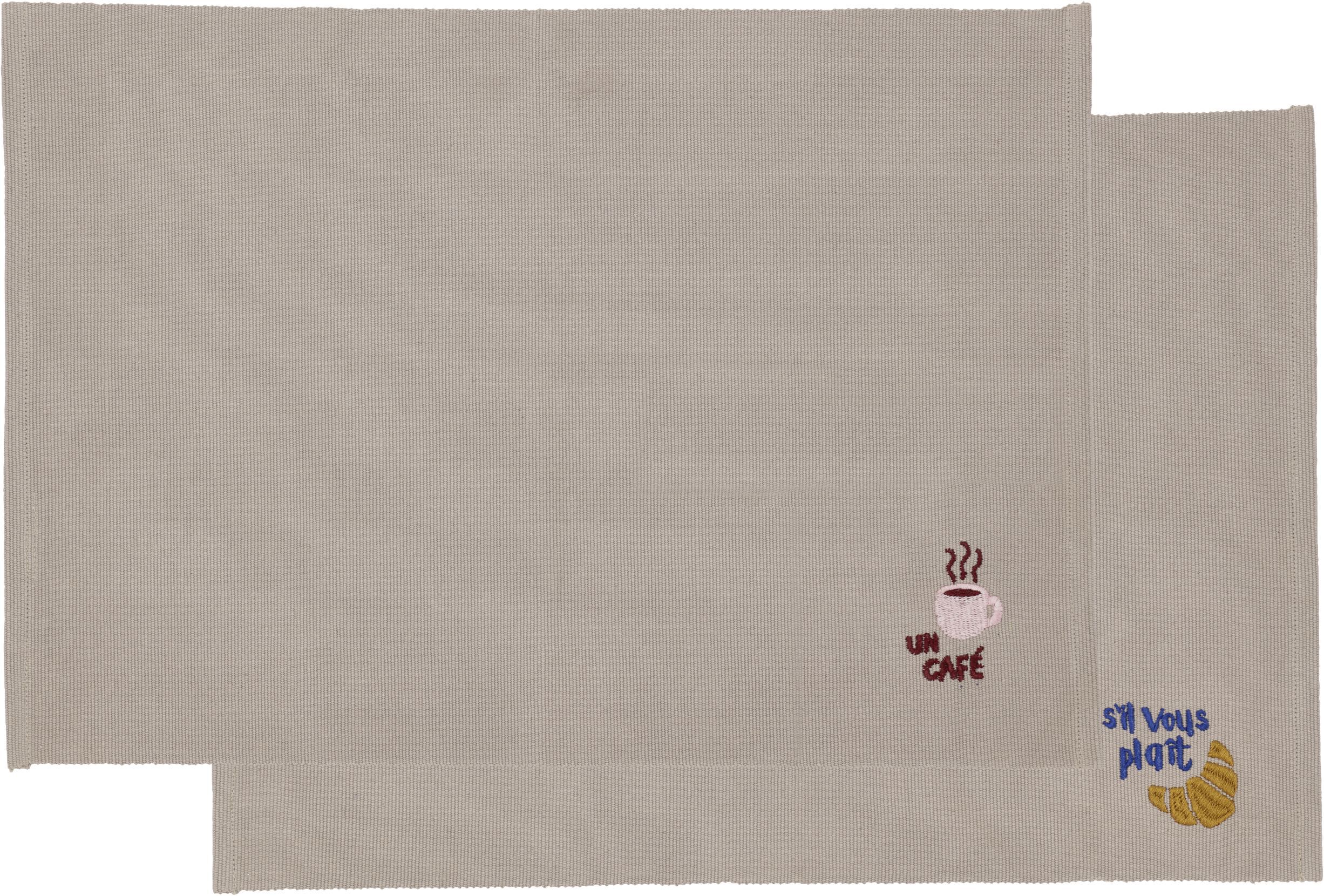 Bordstablett 33x48 Bistro 2 st Coffee brown