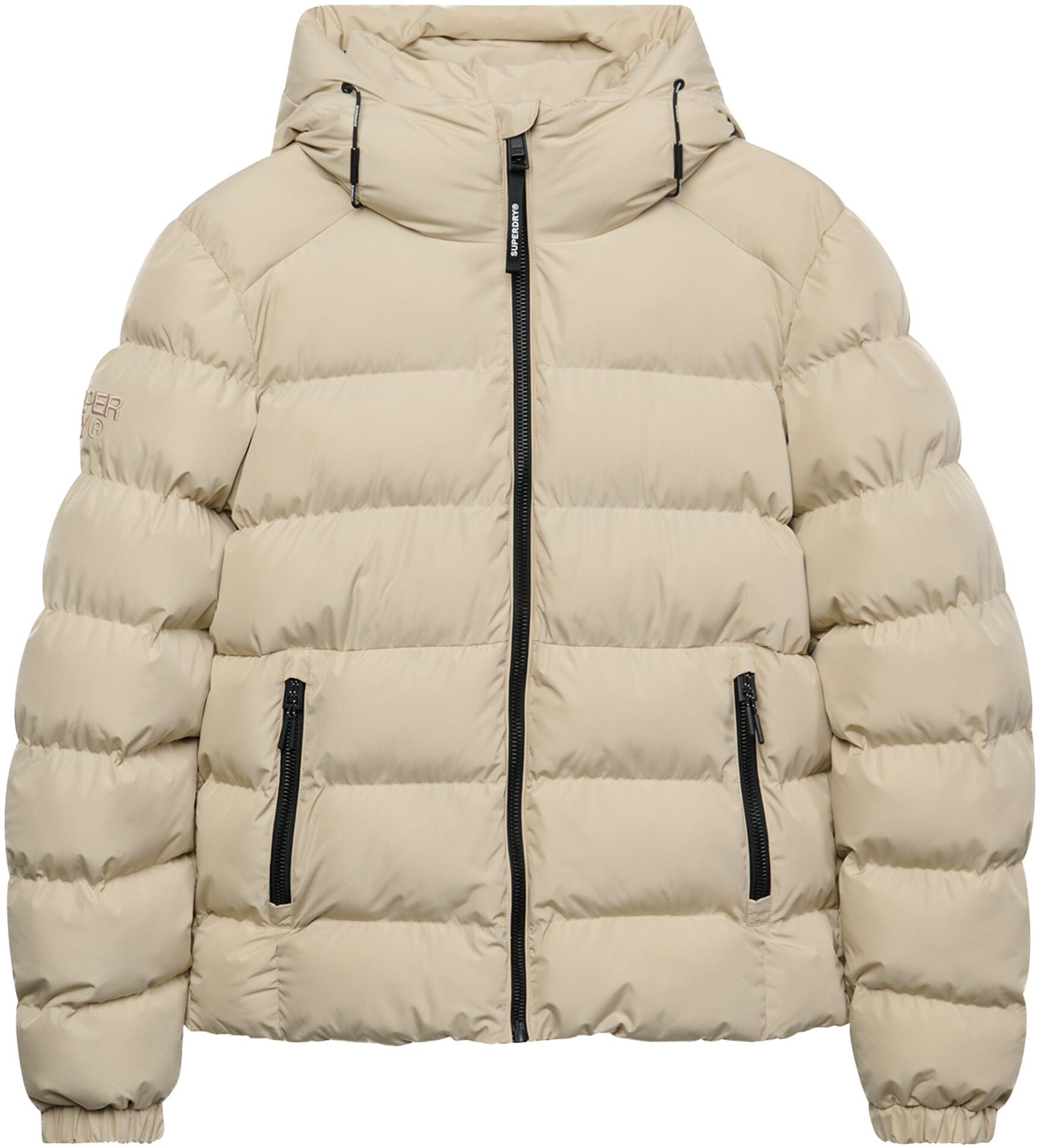 HOODED SPORTS PUFFER JACKET