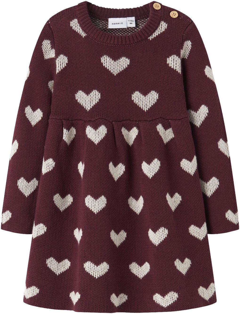 NBFOANA LS KNIT DRESS