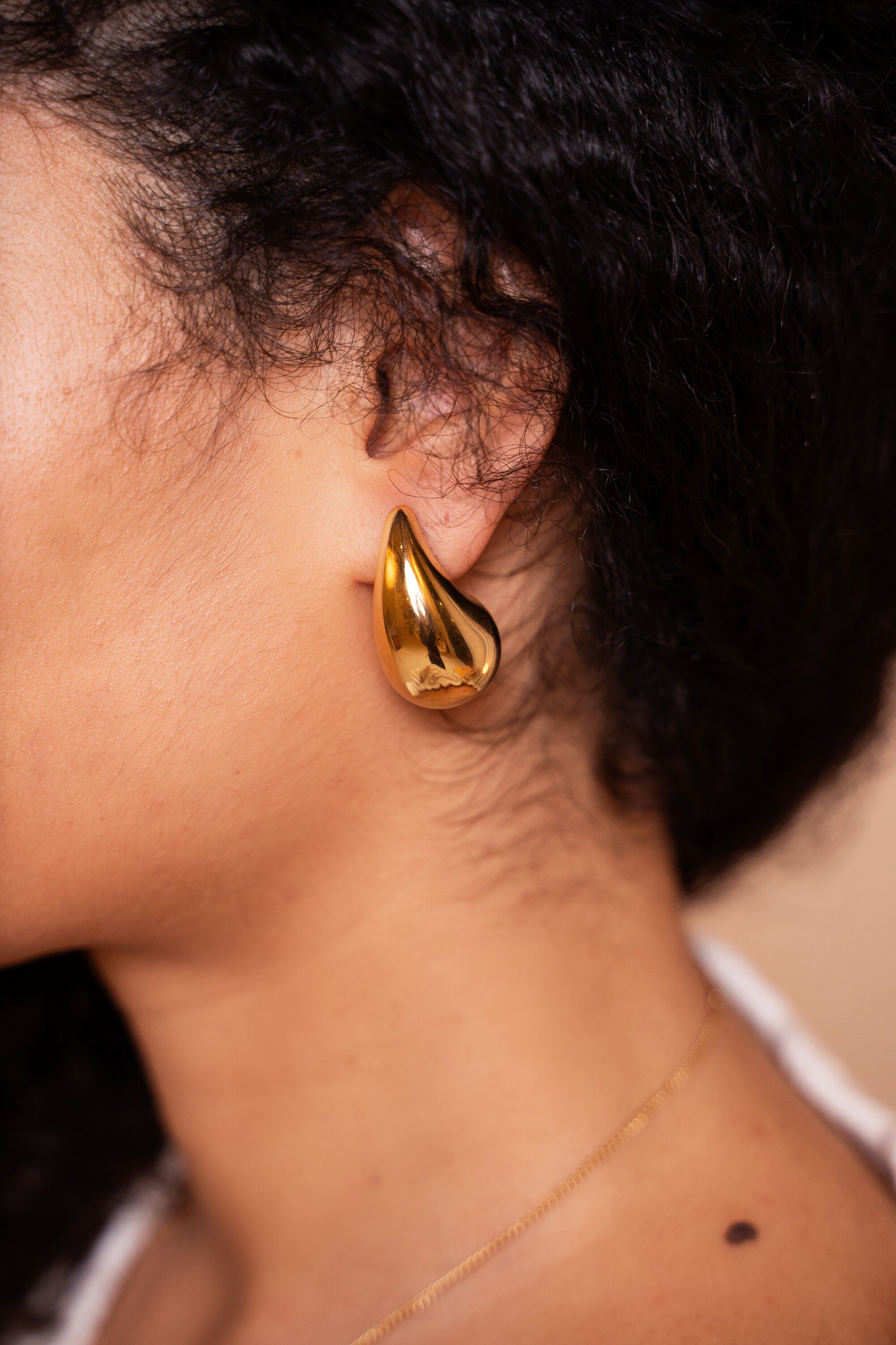 Earrings drop medium